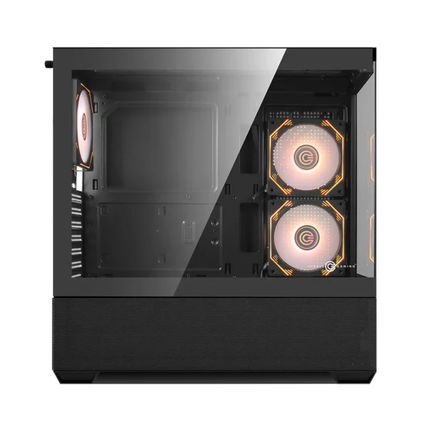 Defender ZX3 Mid-Tower Computer Case Gaming Cabinet - Black - Image 2