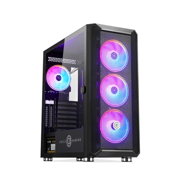 Stealth B1 ARGB Mid-Tower Computer Case Gaming Cabinet - Sleek Design with Enhanced Cooling