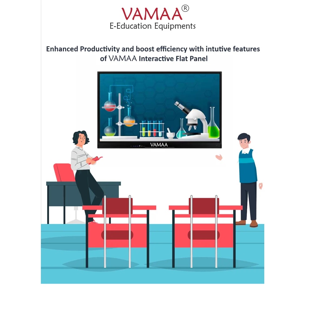 VAMAA Interactive Flat Panel For Education SG-TM-86XP, Board Size: 1959x1193x89mm - Image 4