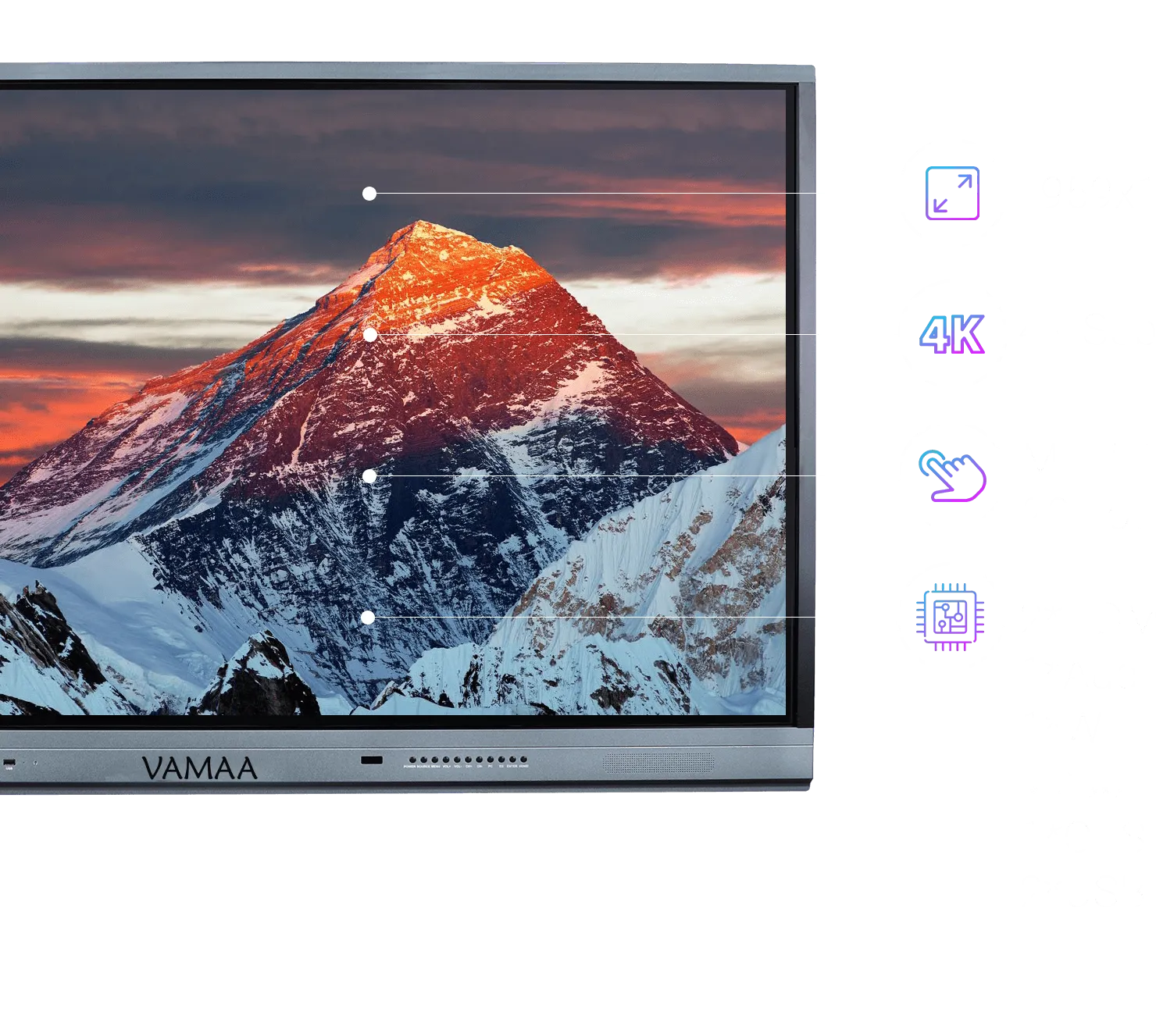 VAMAA Interactive Flat panel SG-TM- 75XP - Image 4